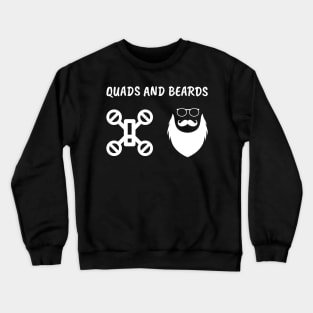 Quads and Beards Crewneck Sweatshirt